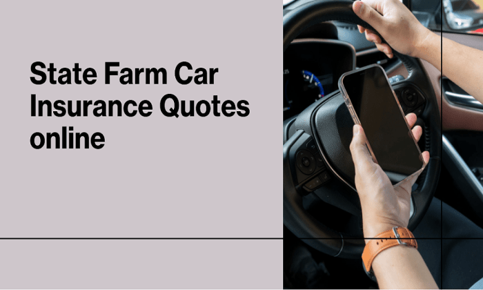 State Farm auto insurance quotes online